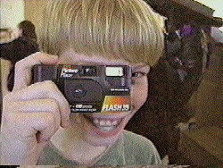 Web site author Oliver Majer captures Mr. Cormack on film!